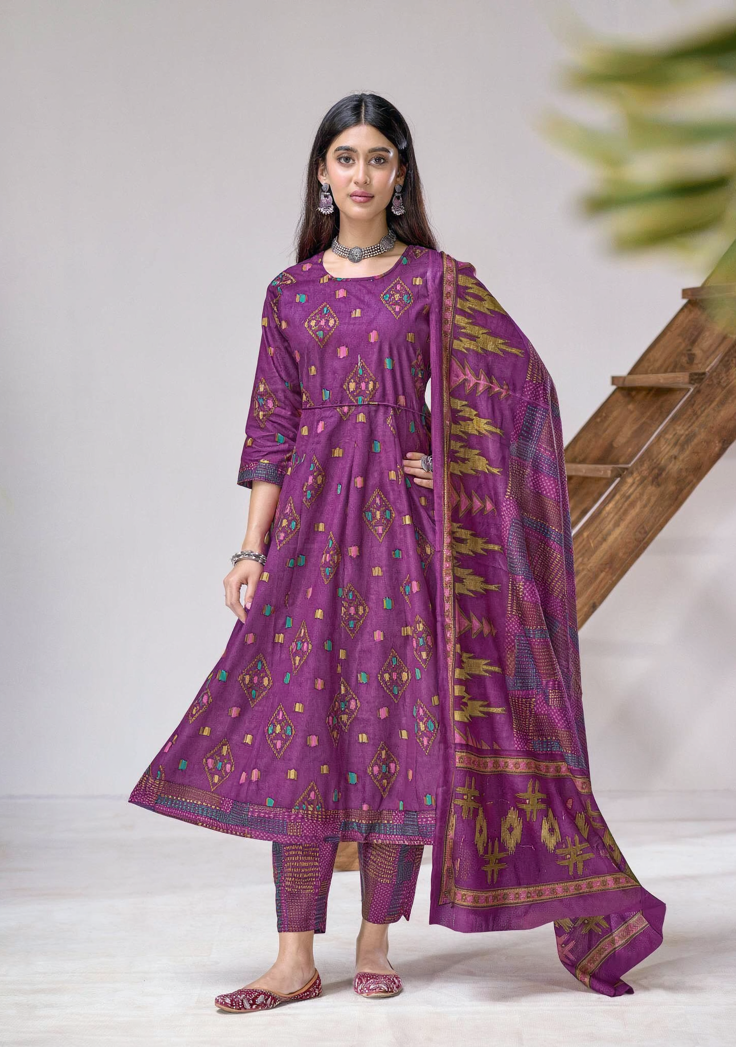MAYUR ANARKALI VOL 2 COTTON KURTI