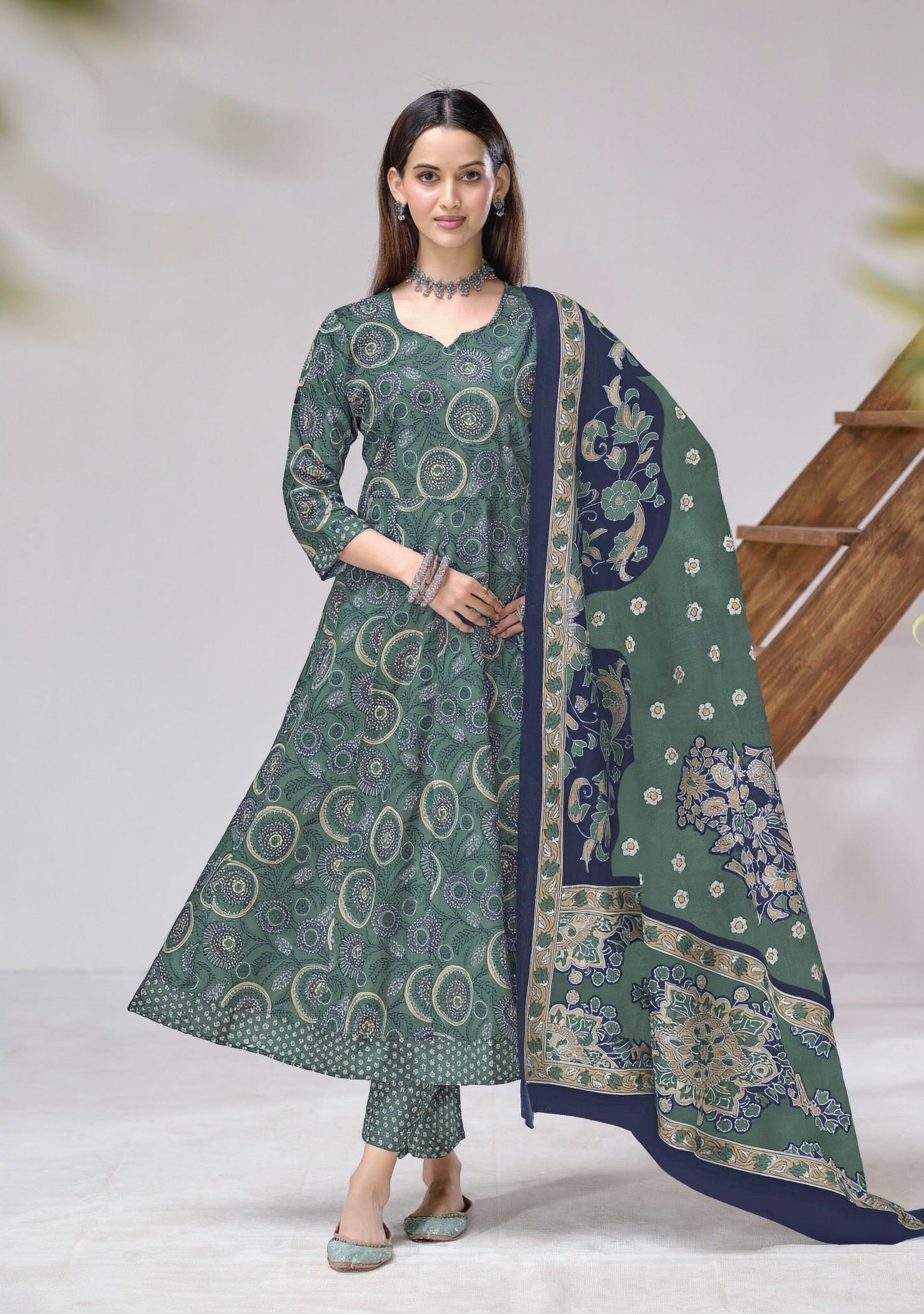 MAYUR ANARKALI VOL 2 COTTON KURTI